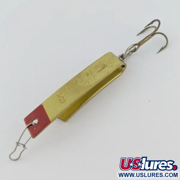 Luhr Jensen Super-Duper 503, czarny/złoty/czerwony, 4,3 g błystka wahadłowa #24052