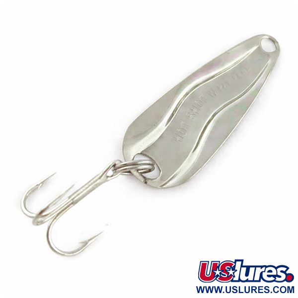  Luhr Jensen Hot Shot W, nikiel, 1,3 g błystka wahadłowa #24061