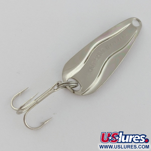  Luhr Jensen Hot Shot W, nikiel, 1,3 g błystka wahadłowa #24061