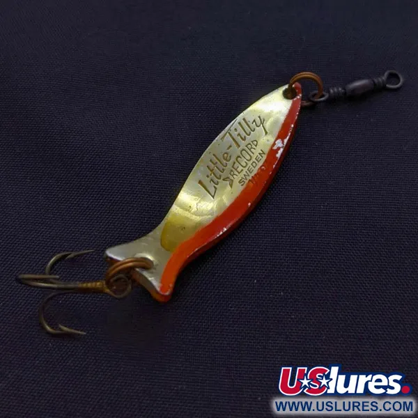  Little Tilly Record Sweden, gold, 7 g błystka wahadłowa #24067