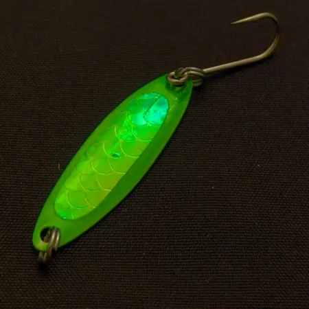 Luhr Jensen Needlefish 1, Green, 2 g błystka wahadłowa #24078