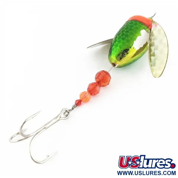 Yakima Bait Worden's Spin-n-Glo, green/red, 8 g błystka obrotowa #24082