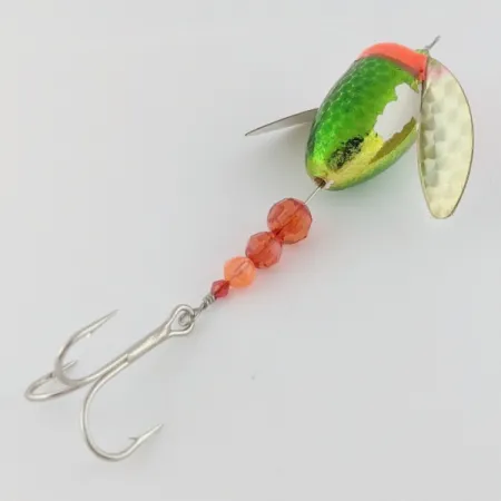 Yakima Bait Worden's Spin-n-Glo, green/red, 8 g błystka obrotowa #24082