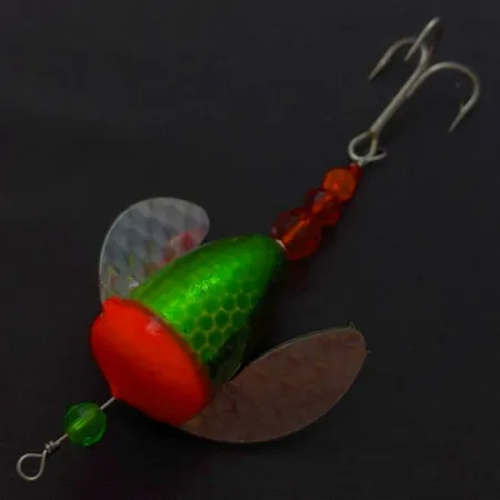 Yakima Bait Worden's Spin-n-Glo, green/red, 8 g błystka obrotowa #24082