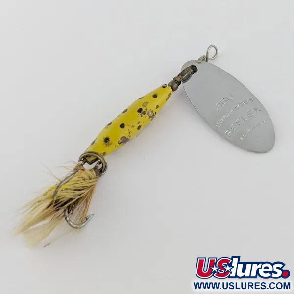  Abu Garcia Spinnaren Reflex, nickel/yellow, 6 g błystka obrotowa #24084