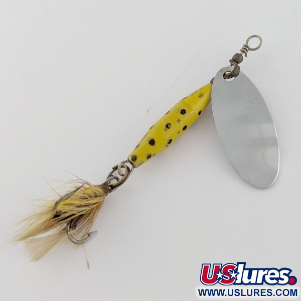  Abu Garcia Spinnaren Reflex, nickel/yellow, 6 g błystka obrotowa #24084