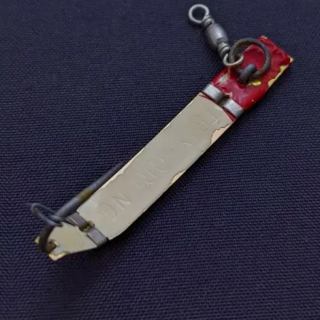 South Bend  Trix-Oreno , biało-czerwony, 2 g błystka wahadłowa #24087