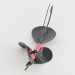 Lindy / Little Joe Lindy Skitter-Buzz Weedless , red/black, 10 g błystka wahadłowa #24093