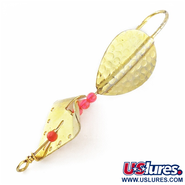 Lindy / Little Joe Lindy Skitter-Buzz Weedless , red/gold, 7 g błystka wahadłowa #24094