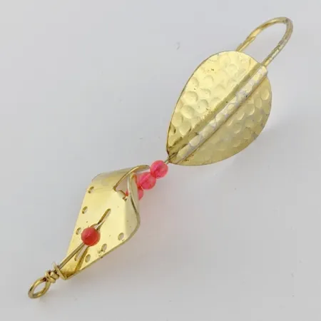 Lindy / Little Joe Lindy Skitter-Buzz Weedless , red/gold, 7 g błystka wahadłowa #24094