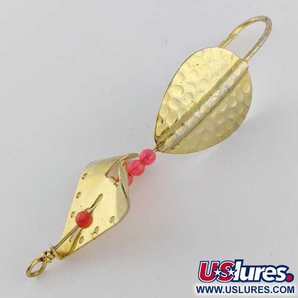 Lindy / Little Joe Lindy Skitter-Buzz Weedless , red/gold, 7 g błystka wahadłowa #24094