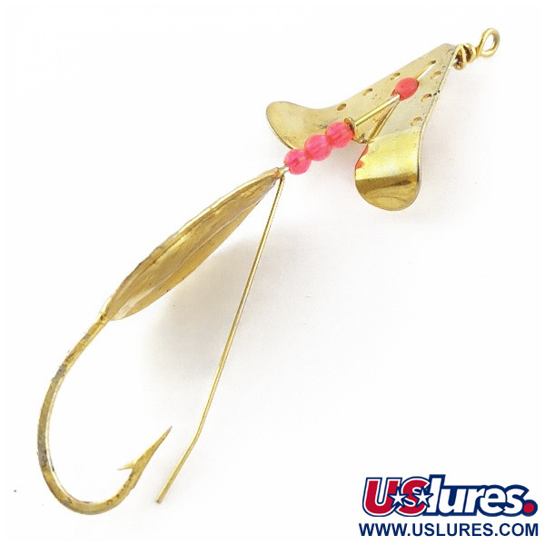 Lindy / Little Joe Lindy Skitter-Buzz Weedless , red/gold, 7 g błystka wahadłowa #24094