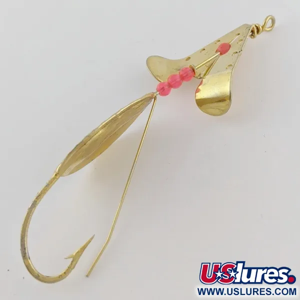 Lindy / Little Joe Lindy Skitter-Buzz Weedless , red/gold, 7 g błystka wahadłowa #24094