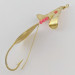Lindy / Little Joe Lindy Skitter-Buzz Weedless , red/gold, 7 g błystka wahadłowa #24094