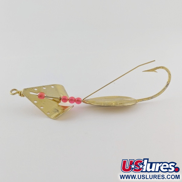Lindy / Little Joe Lindy Skitter-Buzz Weedless , red/gold, 7 g błystka wahadłowa #24094