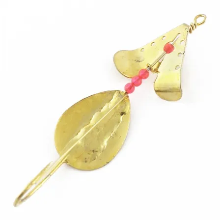 Lindy / Little Joe Lindy Skitter-Buzz Weedless , red/gold, 7 g błystka wahadłowa #24094