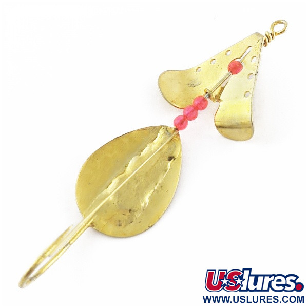 Lindy / Little Joe Lindy Skitter-Buzz Weedless , red/gold, 7 g błystka wahadłowa #24094