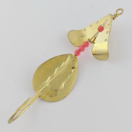 Lindy / Little Joe Lindy Skitter-Buzz Weedless , red/gold, 7 g błystka wahadłowa #24094