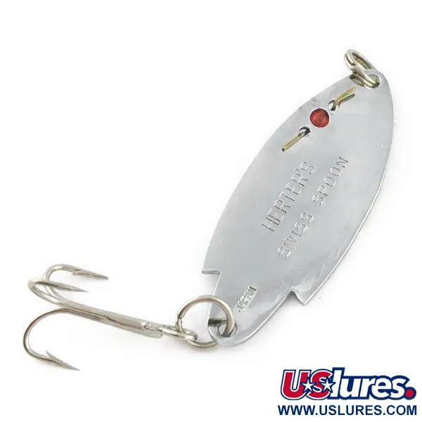  Herter's Swiss Spoon (Japan), nikiel/czerwone oczy, 7 g błystka wahadłowa #24099