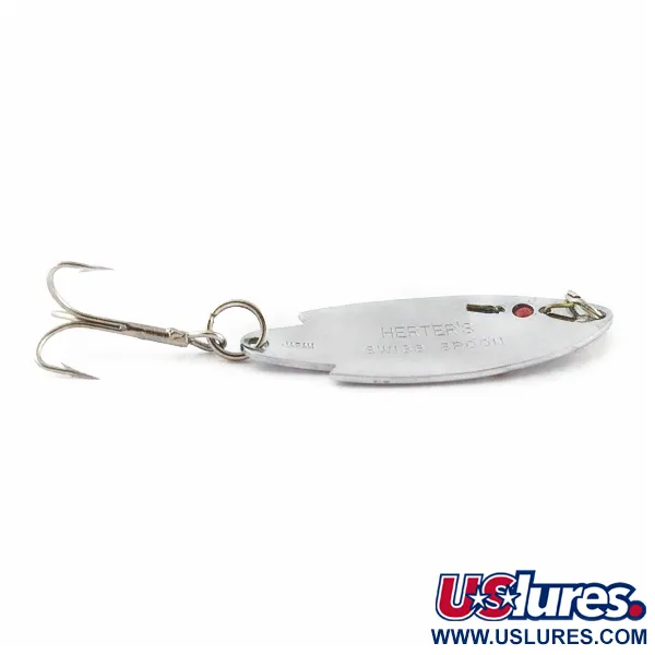  Herter's Swiss Spoon (Japan), nikiel/czerwone oczy, 7 g błystka wahadłowa #24099