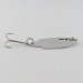   Herter's Swiss Spoon (Japan), nikiel/czerwone oczy, 7 g błystka wahadłowa #24099