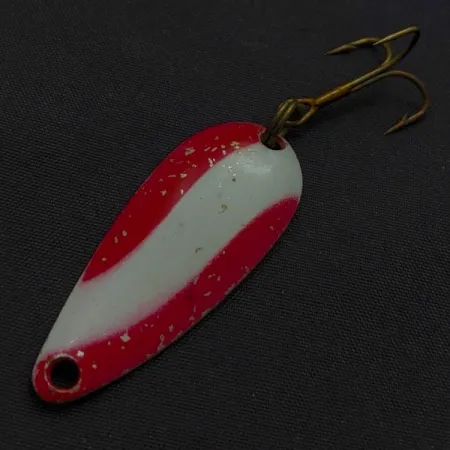 Dura-Pak  Dura Pack Spoon, nikiel/czerwony/biały, 5,5 g błystka wahadłowa #24110