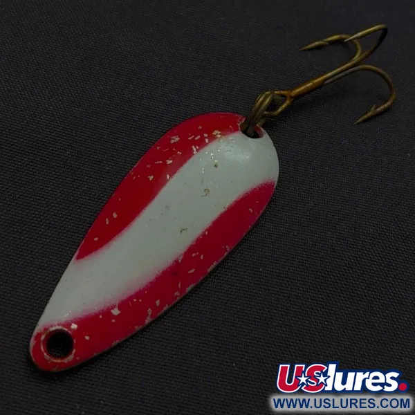  Dura Pack Spoon, nikiel/czerwony/biały, 5,5 g błystka wahadłowa #24110