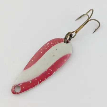 Dura-Pak  Dura Pack Spoon, nikiel/czerwony/biały, 5,5 g błystka wahadłowa #24110