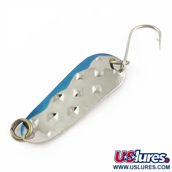  Luhr Jensen Alpena Diamond, nikiel/niebieski, 5,5 g błystka wahadłowa #24111