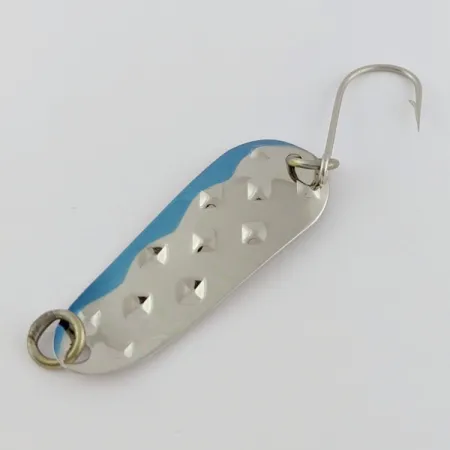 Luhr Jensen Alpena Diamond, nikiel/niebieski, 5,5 g błystka wahadłowa #24111