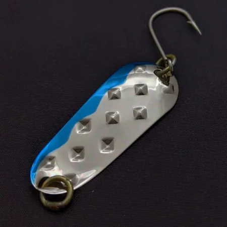 Luhr Jensen Alpena Diamond, nikiel/niebieski, 5,5 g błystka wahadłowa #24111