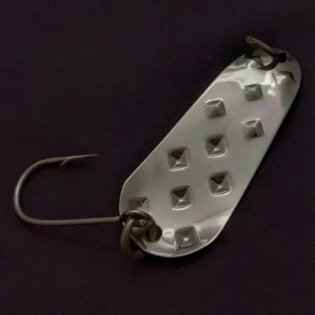 Luhr Jensen Alpena Diamond, nikiel/niebieski, 5,5 g błystka wahadłowa #24111