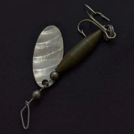 Glen Evans Shyster, biały/nikiel, 7 g błystka obrotowa #24118