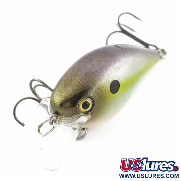  Strike King KVD 1.5 Silent square bill, Olive Sexy Shad, 12 g wobler #24145