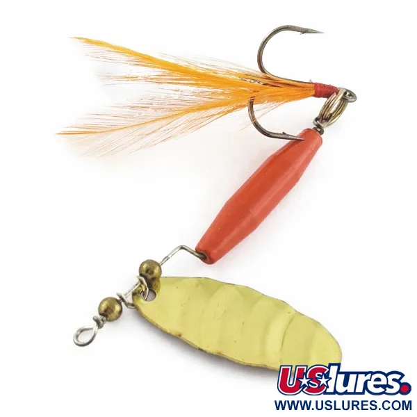  Worth #301, czerwony/czarny/złoty, 9 g błystka obrotowa #24152