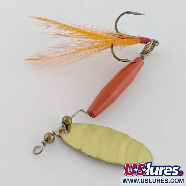  Worth #301, czerwony/czarny/złoty, 9 g błystka obrotowa #24152