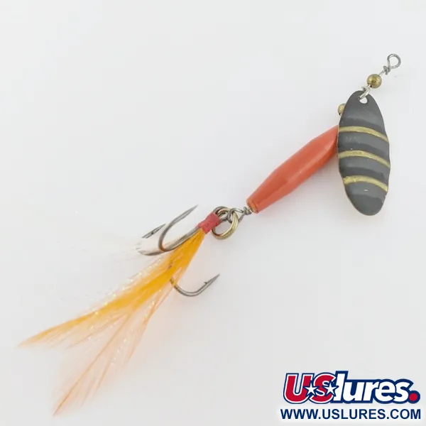  Worth #301, czerwony/czarny/złoty, 9 g błystka obrotowa #24152