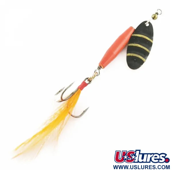  Worth #301, czerwony/czarny/złoty, 9 g błystka obrotowa #24152