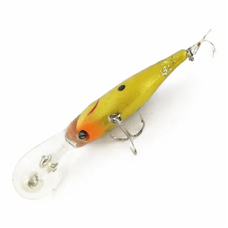 Rebel Double Deep Shad, brown/yellow, 5 g wobler #24155