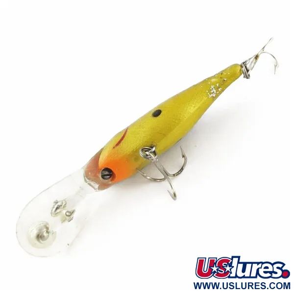  Rebel Double Deep Shad, brown/yellow, 5 g wobler #24155