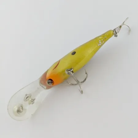 Rebel Double Deep Shad, brown/yellow, 5 g wobler #24155