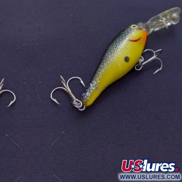  Rebel Double Deep Shad, brown/yellow, 5 g wobler #24155