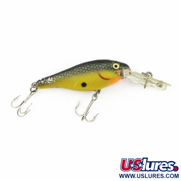  Rebel Double Deep Shad, brown/yellow, 5 g wobler #24155