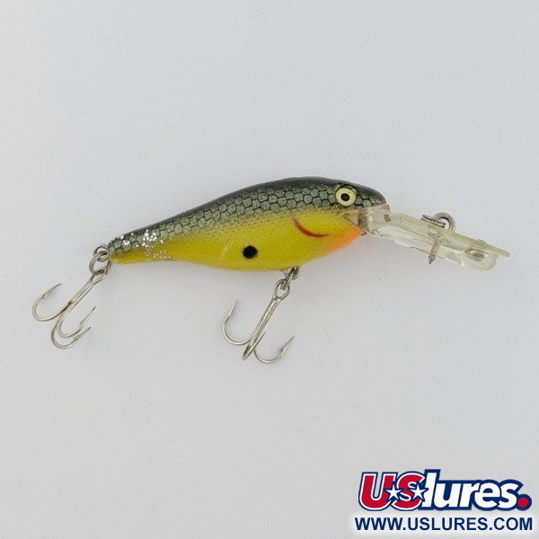  Rebel Double Deep Shad, brown/yellow, 5 g wobler #24155
