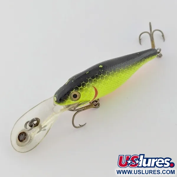  Rebel Double Deep Shad, Chartreuse, 5 g wobler #24156