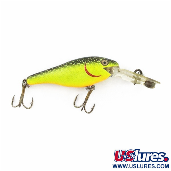  Rebel Double Deep Shad, Chartreuse, 5 g wobler #24156
