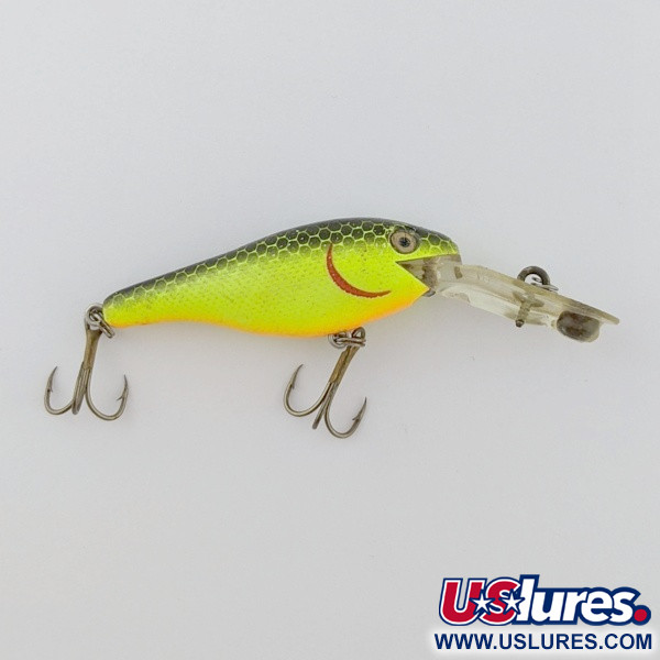  Rebel Double Deep Shad, Chartreuse, 5 g wobler #24156