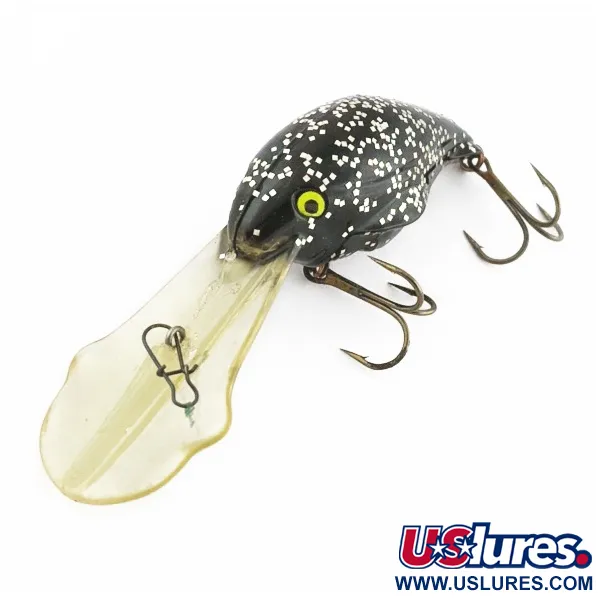  Luhr Jensen Hot Lips Express, Black glitter, 11 g wobler #24157