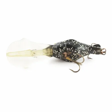 Luhr Jensen Hot Lips Express, Black glitter, 11 g wobler #24157