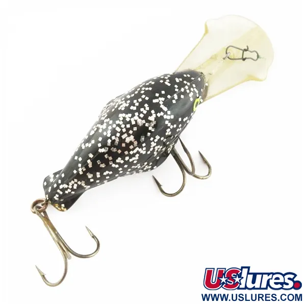  Luhr Jensen Hot Lips Express, Black glitter, 11 g wobler #24157